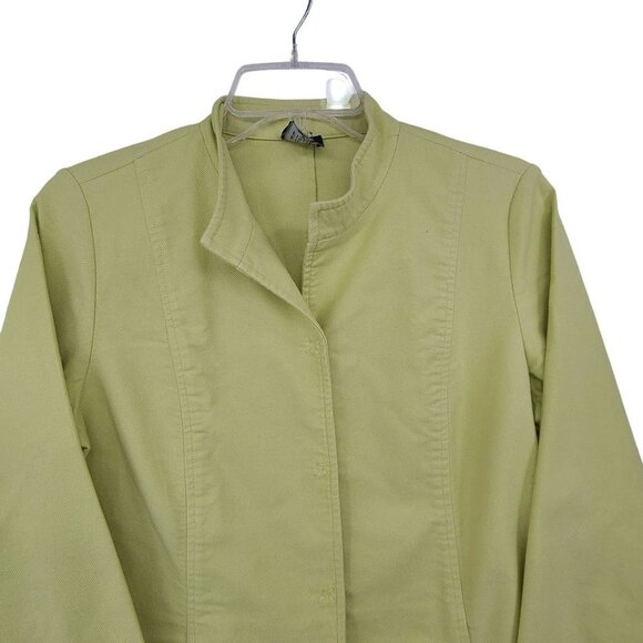 Eileen Fisher Women's Casual Jacket Yellow Size M - Picture 3 of 9